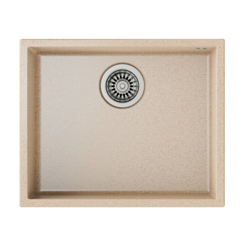 Teka Νεροχύτης Υποκαθήμενος, συνθετικός γρανίτης SQUARE 50.40 TG Avena Beige(N.421.AB)