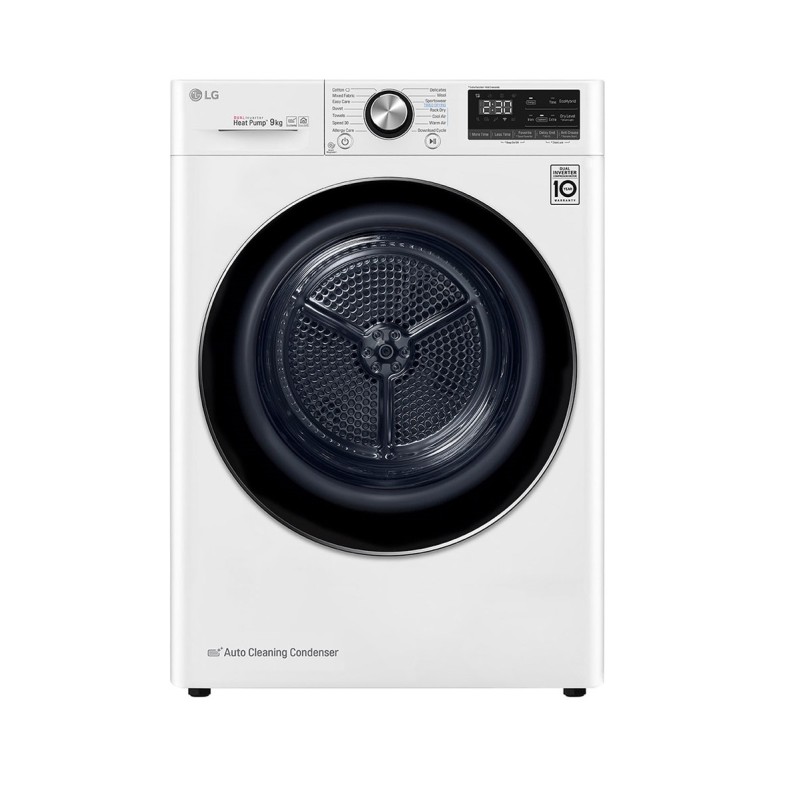 LG Στεγνωτήριο Ρούχων RC90V9AV2W (9kg A+++)