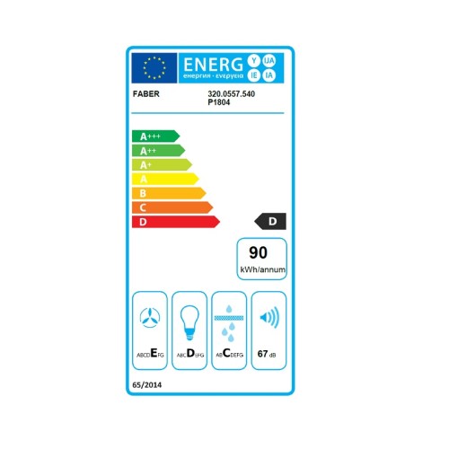 Faber Απορροφητήρας Τζάκι VALUE PB X A90 90cm Inox