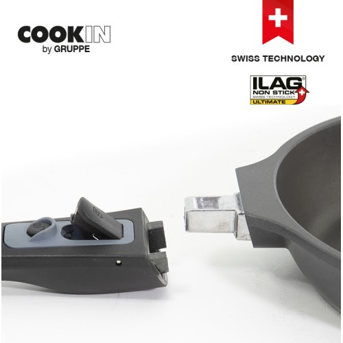 Gruppe Τηγάνι με Aποσπώμενο Xερούλι KSJP 28cm