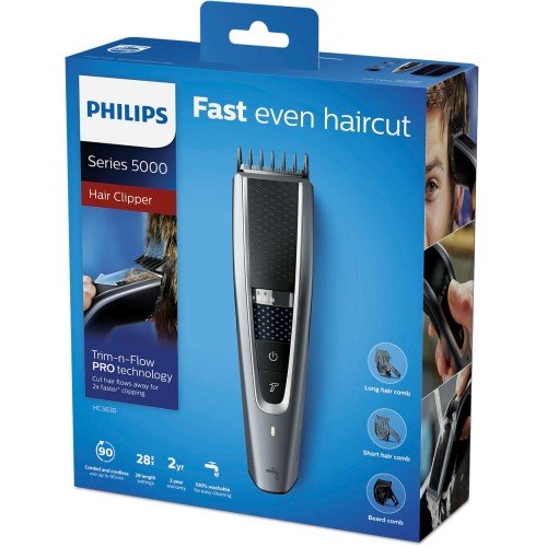 Philips Κουρευτική Μηχανή Hair Clipper Series HC5630/15