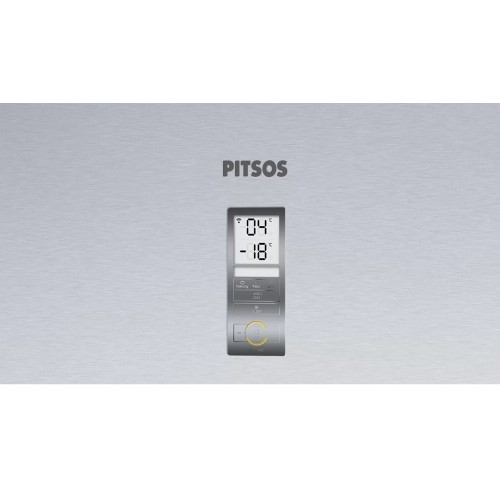 Pitsos Ψυγειοκαταψύκτης PKNB49XIEP Full No Frost 438Lt Inox