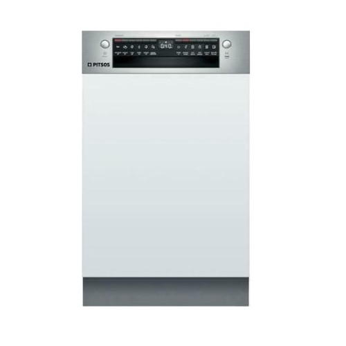 Pitsos Εντοιχιζόμενο Πλυντήριο Πιάτων DIS60I00 (45cm) Inox