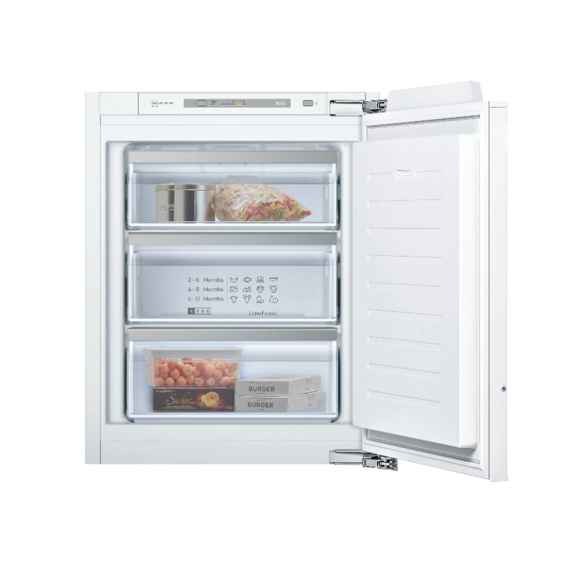 Neff Καταψύκτης Εντοιχιζόμενος GI1113FE0 (72lt A++) Low Frost
