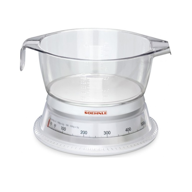 Soehnle Ζυγαριά Κουζίνας Vario Glass Clear 65418 (82-65418)