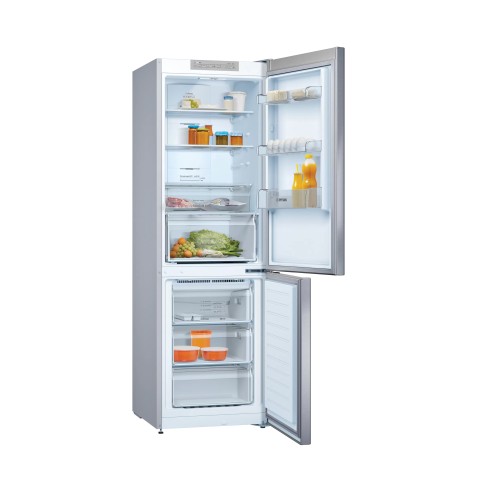 Pitsos Ψυγειοκαταψύκτης PKNB36VIE3 Full NoFrost 326lt Inox