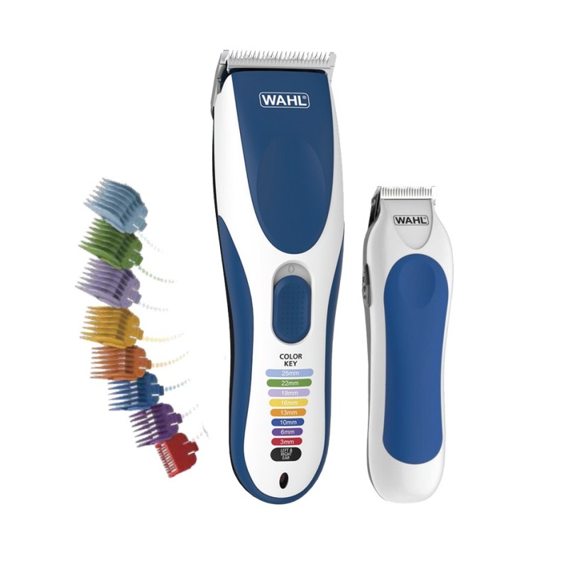 Wahl Κουρευτική Μηχανή και Τρίμμερ Μπαταρίας Colorpro Cordless Combo 9649-916 (30313)