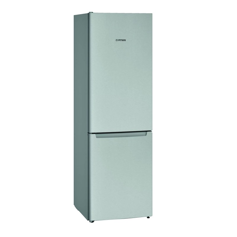 Pitsos Ψυγειοκαταψύκτης PKNB36NLE0 Full NoFrost 305lt Inox