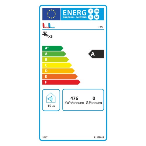 Solcore Μονοφασικός Ηλεκτρικός Ταχυθερμαντήρας Nερού Tachytherm TT75i Inverter (5.5-7.5kW)