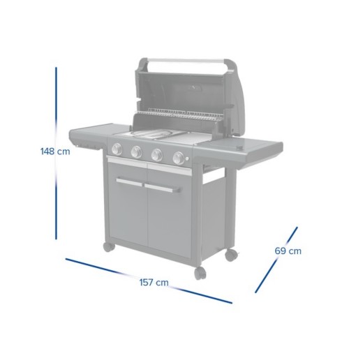 Campingaz Ψηστιέρα Υγραερίου 4 Series Premium S