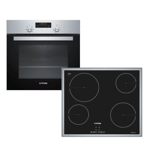 Pitsos Σετ Φούρνος PH10M40X1 + Εστία CRE645S06