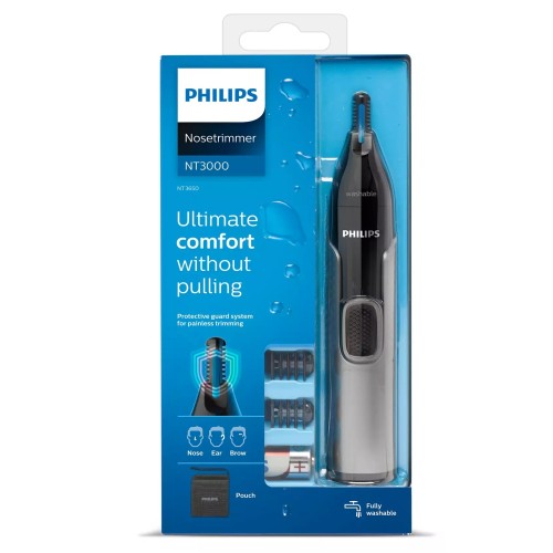 Philips Κοπτική Μηχανή Nose Trimmer Series 3000 NT3650/16