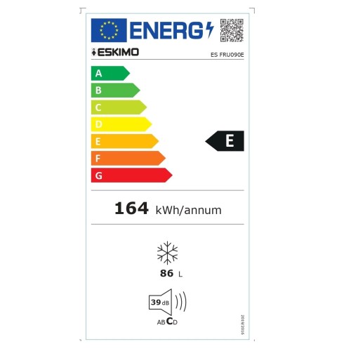 Eskimo Κάθετος Καταψύκτης ES FRU090E (88lt)