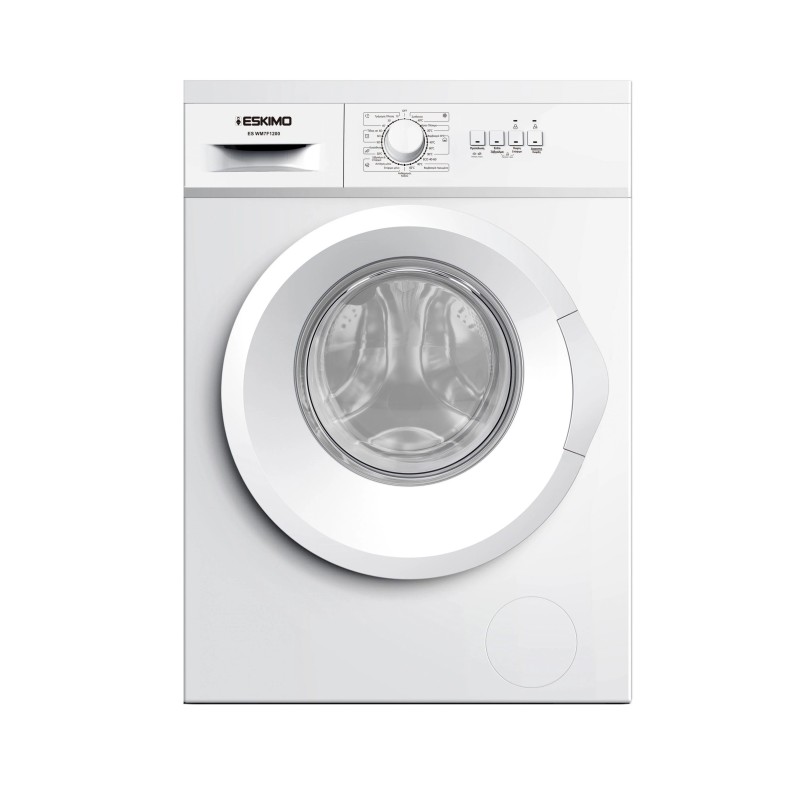 Eskimo Πλυντήριο Ρούχων ES WM7F1200 Slim Line (7Kg 1200Rpm)
