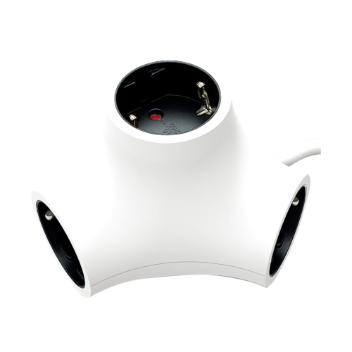 Crystal Audio Πολύπριζο 4 Θέσεων Space PSSP4 Μαύρο