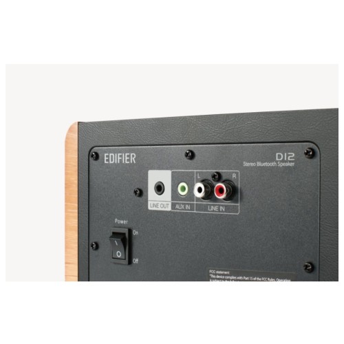 Edifier Ηχείο Bluetooth D12 (010230) Brown