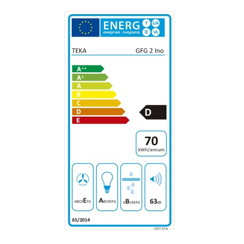 Teka Μηχανισμός Απορρόφησης GFG 2 Inox