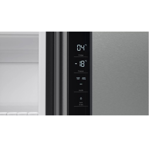 Bosch Ψυγείο Ντουλάπα KFN96VPEA NoFrost 605Lt Inox