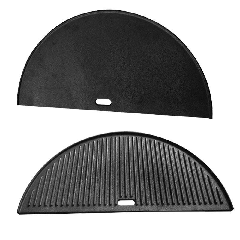 Bormann Μαντεμένια Πλάκα Ψησίματος Kamado BBQ1205 Elite (Grill/Λεία) 50x25cm