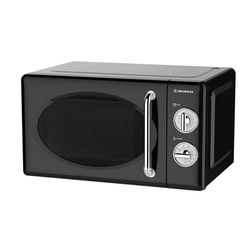 Morris Φούρνος Μικροκυμάτων MWRS-20703B Retro Black