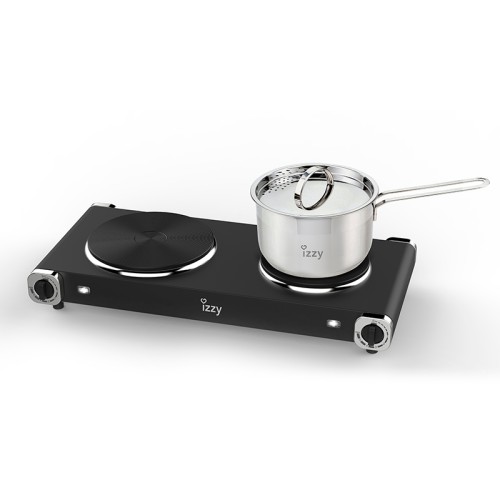 Izzy Διπλή Ηλεκτρική Εστία IZ-1203 (223902)
