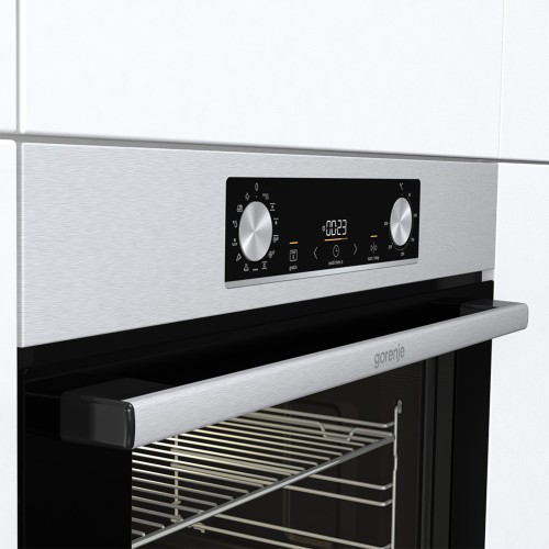 Gorenje Εντοιχιζόμενος Φούρνος Ανω Πάγκου BOS6737E13X 
