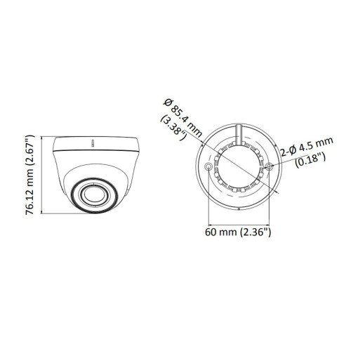 Hikvision Υβριδική Κάμερα HiWatch HWT-T120-P