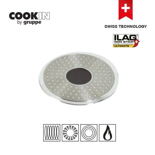 Gruppe Τηγάνι Αντικολλητικό Cookin WOK KTCG30 30cm