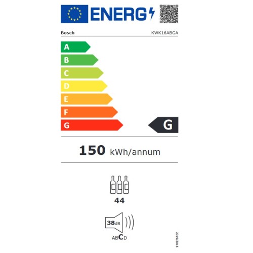 Bosch Συντηρητής Κρασιών KWK16ABGA 44 Φιαλών