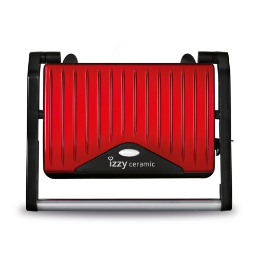 Izzy Τοστιέρα Panini Spicy Red Ceramic IZ-2008 (223700)