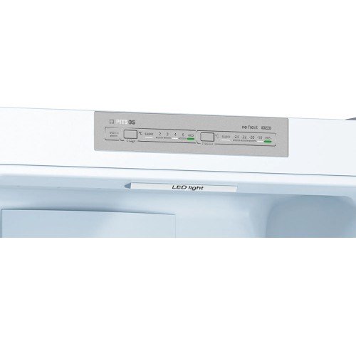 Pitsos Ψυγειοκαταψύκτης PKNB39VIDT Full No Frost 368lt Inox