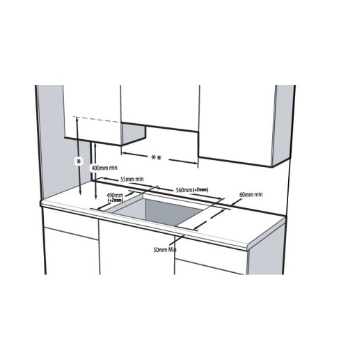 Beko Σετ Φούρνος Ανω πάγκου BBIE12100XC + Εστίες Κεραμικές HIC64400E