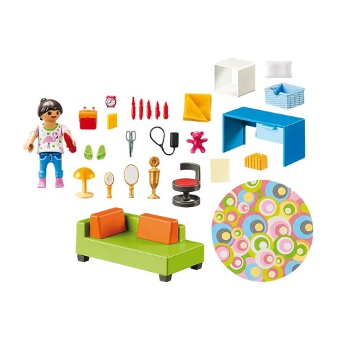 Playmobil Dollhouse Eφηβικό Δωμάτιο για 4+ ετών 70209