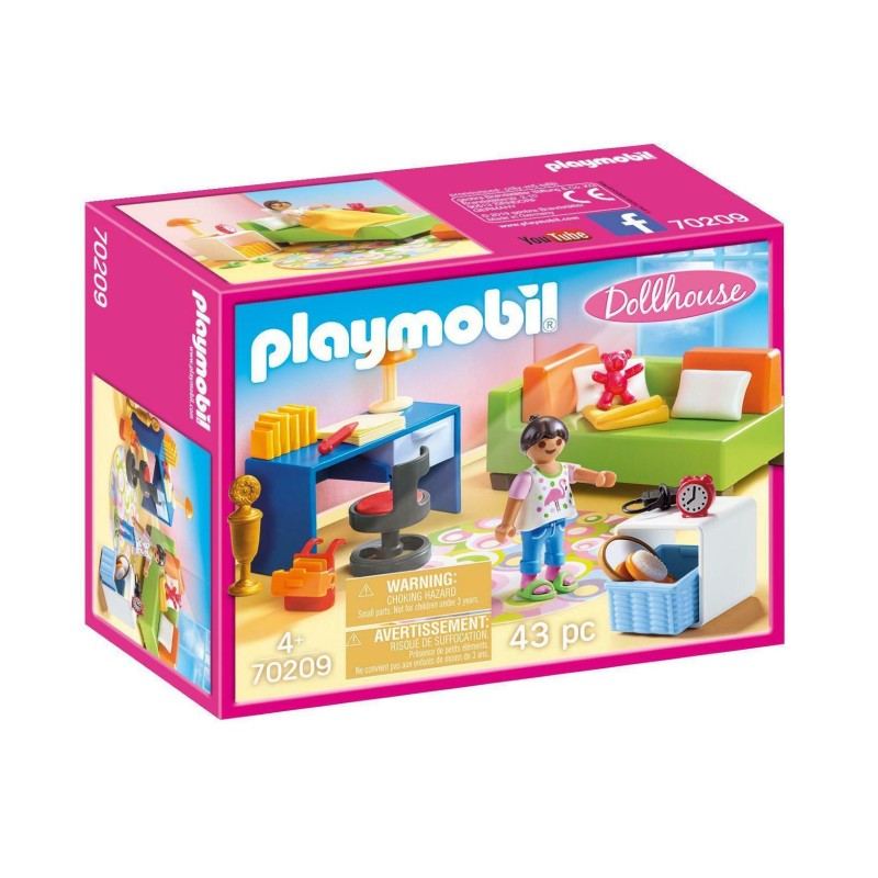 Playmobil Dollhouse Eφηβικό Δωμάτιο για 4+ ετών 70209
