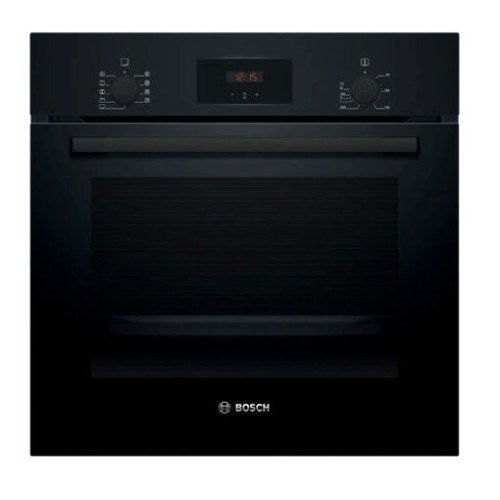 Bosch Εντοιχιζόμενος Φούρνος Ανω πάγκου HBF134EB2 66lt Π59.5εκ. Μαύρος