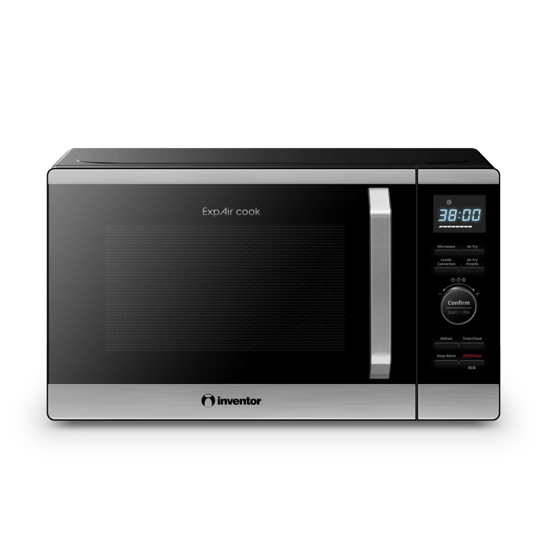 Inventor Φούρνος Μικροκυμάτων MWO-AF-27LT-BD 27lt Μαύρος