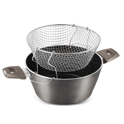 Izzy Φριτούρα από Χυτό Αλουμίνιο Onyx (223841) 24cm