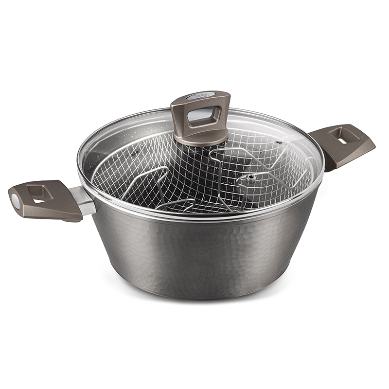 Izzy Φριτούρα από Χυτό Αλουμίνιο Onyx (223841) 24cm