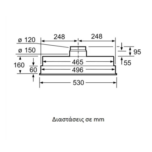 Neff Μηχανισμός Απορρόφησης D5655X1 53cm