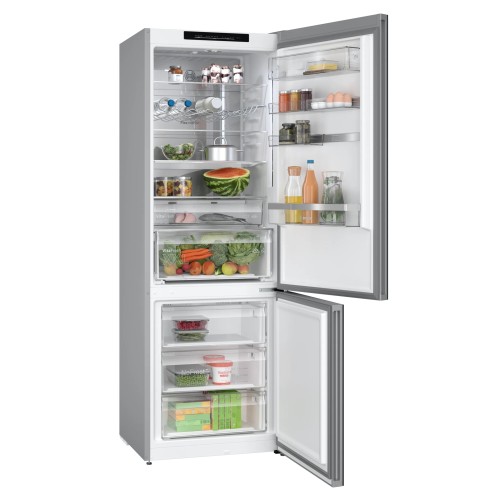 Bosch Ψυγειοκαταψύκτης KGN49LBCF Full NoFrost 440Lt Μαύρος