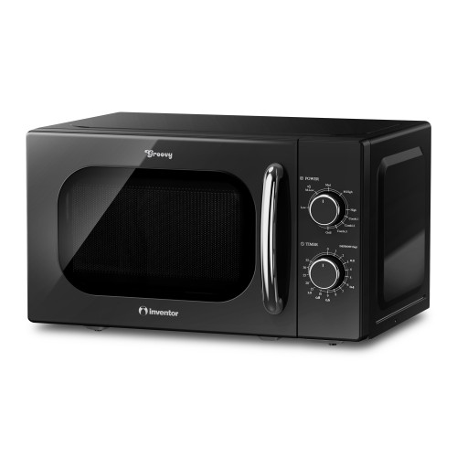 Inventor Φούρνος Μικροκυμάτων Groovy MWOR-20LB Μαύρος