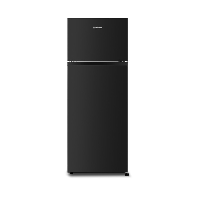 Inventor Ψυγείο Δίπορτο DPB144B 206lt Μαύρο