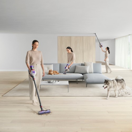 Dyson Επαναφορτιζόμενο Σκουπάκι Stick V7 Advanced Silver (218051-01)