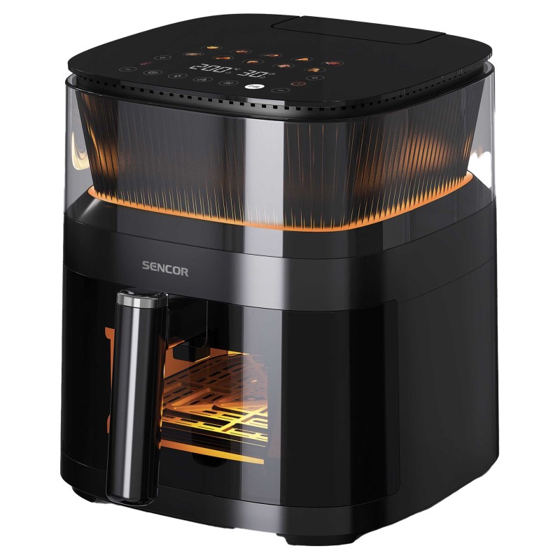 Sencor Φριτέζα Αέρος Vita Fryer SFR 5050BK με Αποσπώμενο Κάδο 5lt 1500W Μαύρη