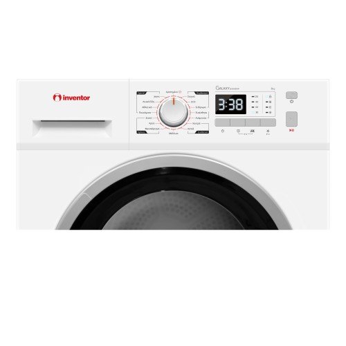 Inventor Στεγνωτήριο Ρούχων GXD082HP 8Kg με Αντλία θερμότητας