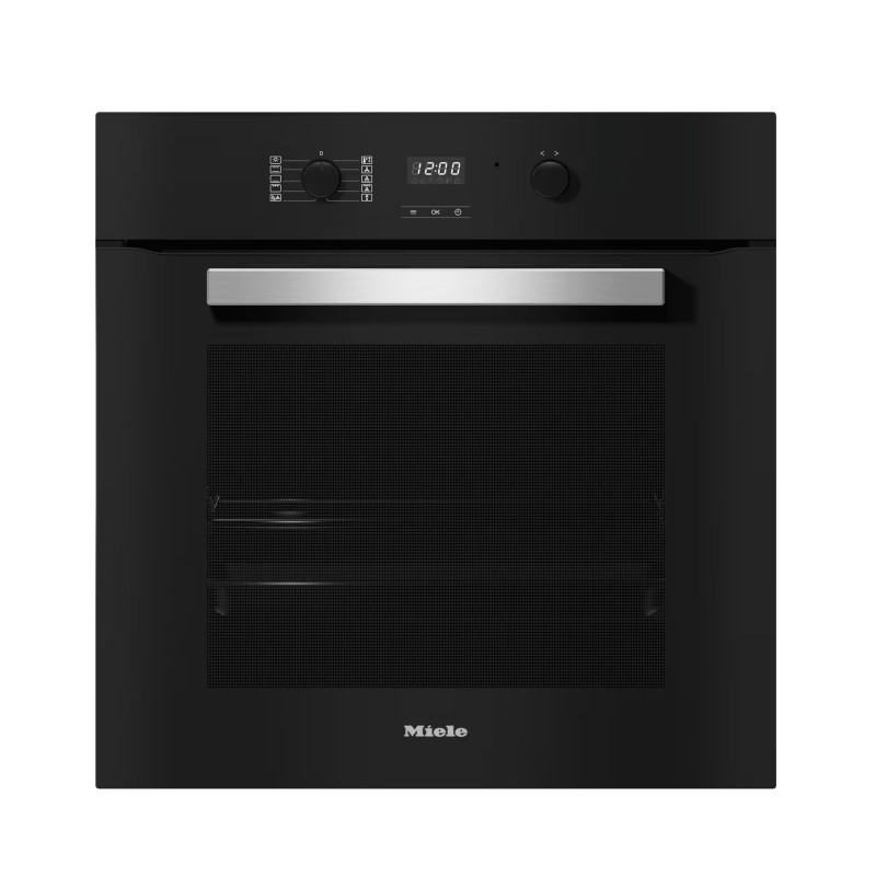 Miele Εντοιχιζόμενος Φούρνος Ανω πάγκου H 2455 B ACTIVE 76Lt Π60εκ. Μαύρο obsidian