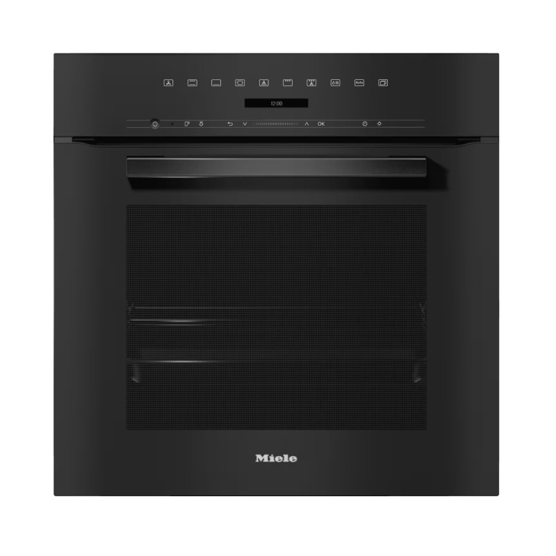 Miele Εντοιχιζόμενος Φούρνος Ανω πάγκου H 7264 B 76Lt Π60εκ. Μαύρο obsidian