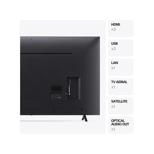 LG Τηλεόραση 55UR78006LK Smart 4K UHD LED 55''