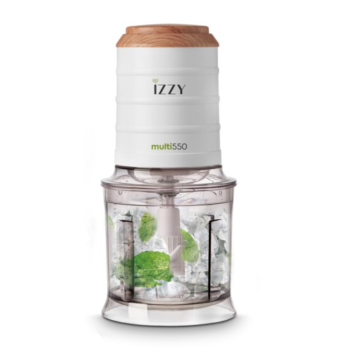 Izzy Πολυκόπτης Wooden IZ-6906 550W με Δοχείο 700ml (224190)