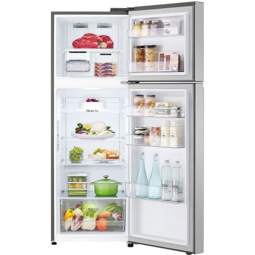 LG Ψυγείο Δίπορτο GTBV38PZGKD Total No Frost 335lt Υ172xΠ60xΒ71εκ. Inox